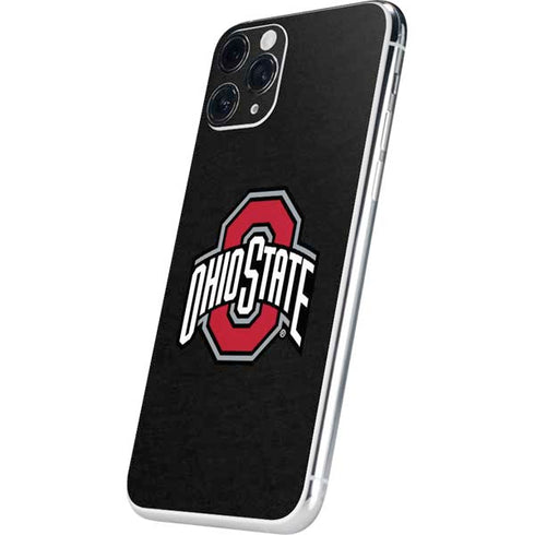 Ohio State University OSU Buckeyes Black iPhone 11 Pro Skin